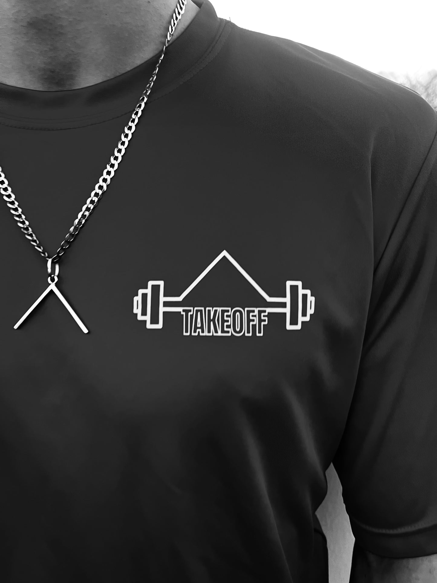 45🚀 Gym Takeoff Polyester Shirt Pull-up Edition