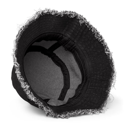 23🚀 TBrand Launch Logo Oficial  denim bucket hat